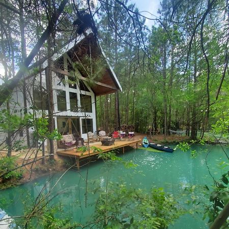 Waterfront Lonestar Cabin In A Magical Forest Villa Waller megye Kültér fotó