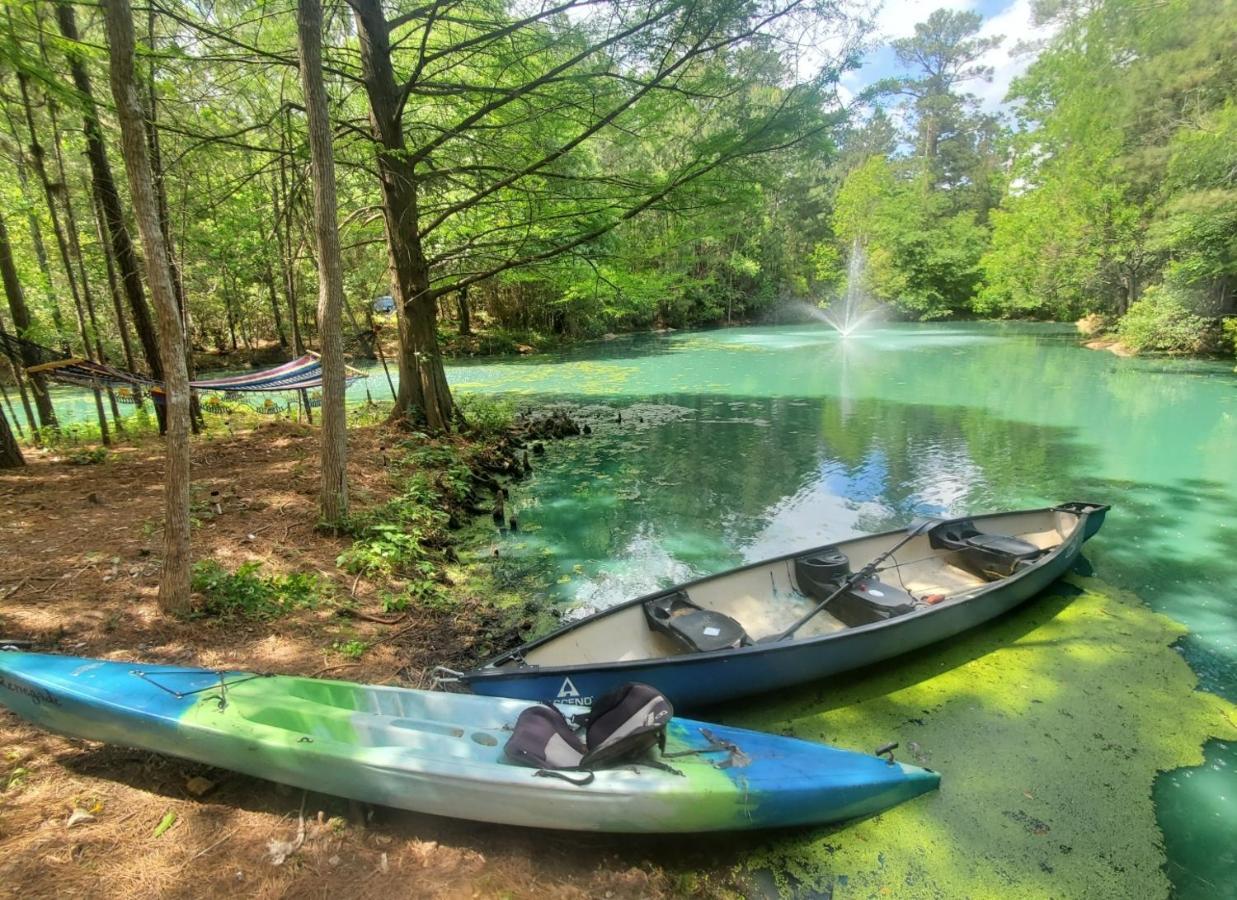 Waterfront Lonestar Cabin In A Magical Forest Villa Waller megye Kültér fotó