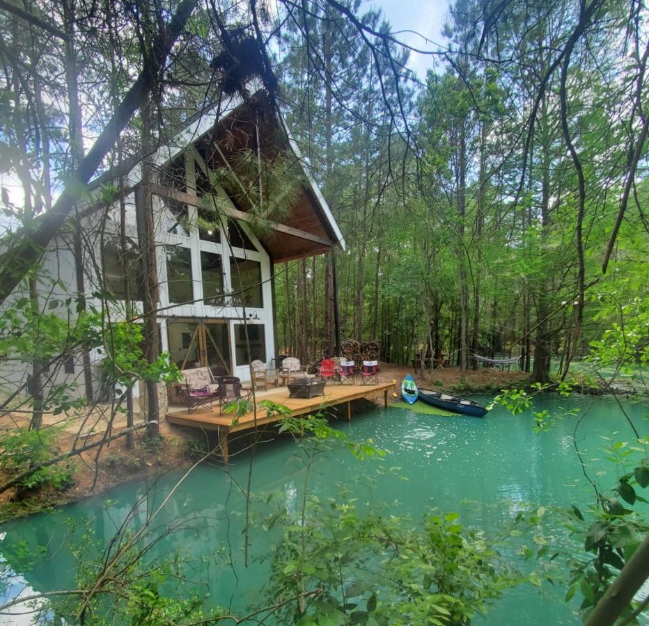 Waterfront Lonestar Cabin In A Magical Forest Villa Waller megye Kültér fotó